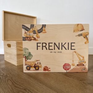Houten memorybox – Bouw